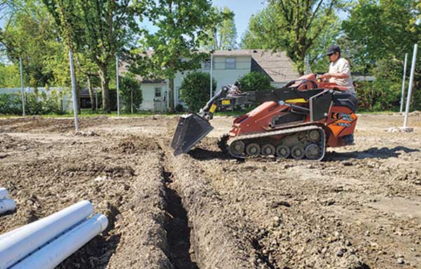 Terra by Landscapes crew and equipment (Photo: Heather Odenweller, Landscapes by Terra)