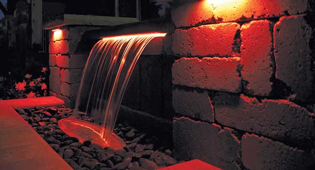 Water feature (Photo: Atlantic Water Gardens)