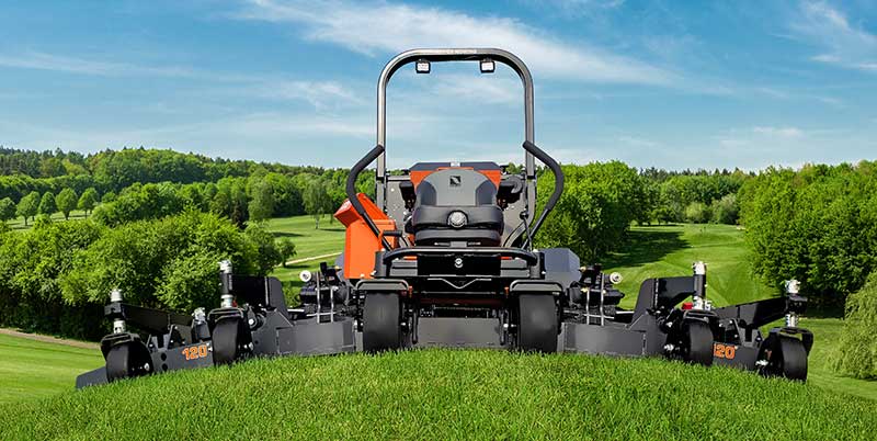 Lastec's new WZ1000 zero-turn mower can cover up to 8.73 acres an hour, according to the company. (Photo: Lastec)