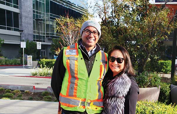 obert Garcia, account manager, and H. Jaclyn Ishimaru-Gachina, president and co-founder, Gachina Landscape Management. (Photo: LM Staff)