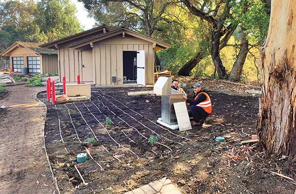 Irrigation renovation project (Photo: Gachina Landscape Management)