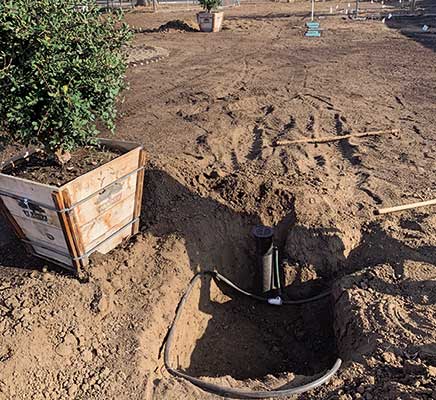 Irrigation renovation project (Photo: Gachina Landscape Management)