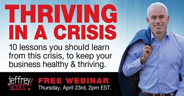 Jeffrey Scott webinar promotion (Image: Jeffrey Scott)