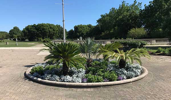 Landscape maintenance project (Photo: Moore Landscapes)
