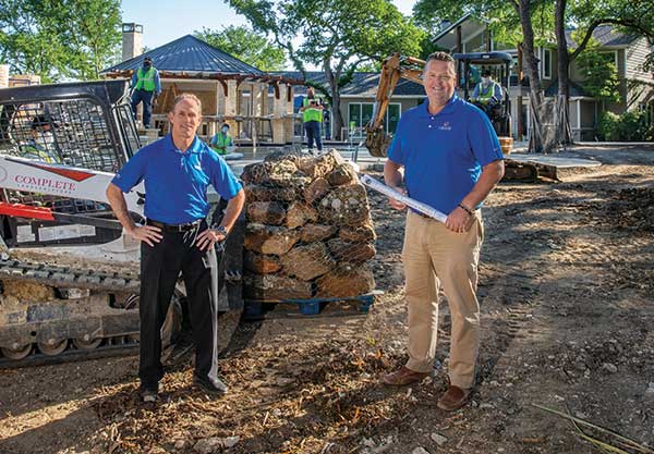 Landscape crews working outside (Photo: Danny Hurley)