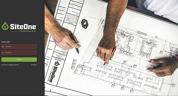 SiteOne landing page (Photo: SiteOne Landscape Supply)
