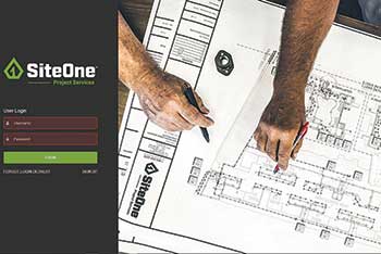 SiteOne landing page (Photo: SiteOne Landscape Supply)