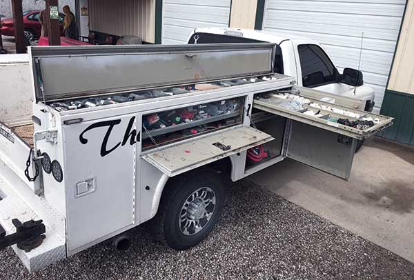 Irrigation truck (Photo: The Yard Barbours)