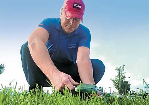 Conserva employee (Photo: Conserva Irrigation)