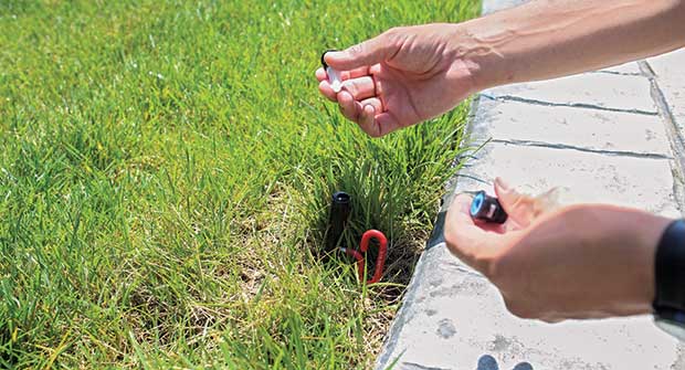 Soil sensor (Photo: Conserva Irrigation)