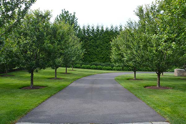 Landscape maintenance project (Photo: Hoffman Landscaping)
