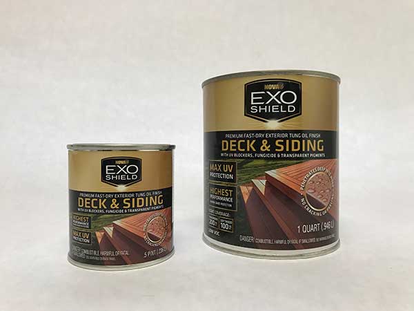 ExoShield wood stain (Photo: Nova USA)