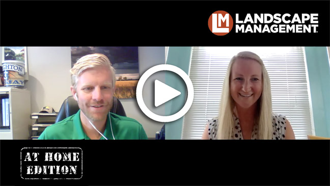 Paul Fraynd, Sun Valley Landscaping, video interview with Sarah Webb. (Image: LM staff)