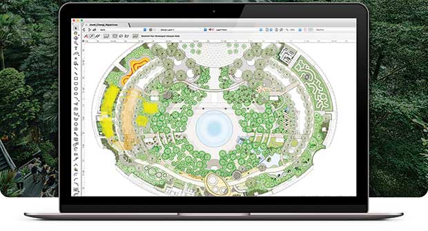 Design software (Photo: Vectorworks; illustration: fonikum/DigitalVision Vectors/Getty Images)