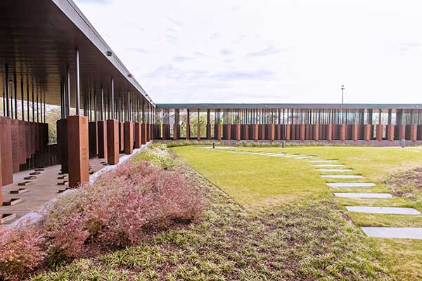 Maintenance project at National Memorial for Peace and Justice (Photo: Landscape Workshop)