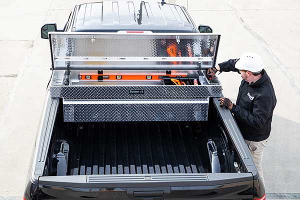 Revamped truck toolbox (Photo: Buyers Products)