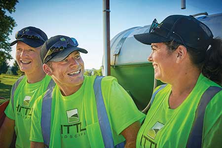 Hittle Landscaping crew members (Photo: Kevin Foster Photography)