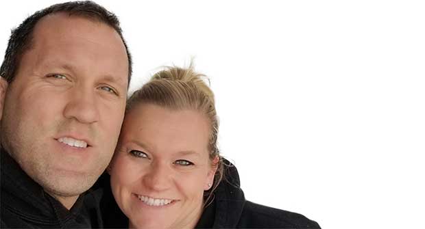 Rob (left) and Kelly Elder (Photo: Rob Elder)