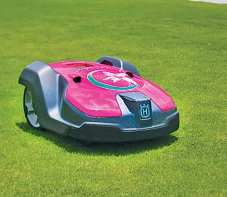 Robotic mower (Photo: GreenView Partners)