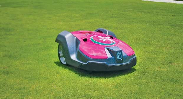 Robotic mower (Photo: GreenView Partners)