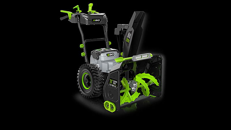 EGO's new two-stage battery-powered snow blower. (Photo: EGO)