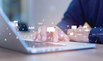 Person typing on computer (Photo: Chainarong Prasertthai/iStock / Getty Images Plus/getty images)