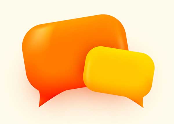Talk bubbles (Photo: arthobbit / iStock / Getty Images)