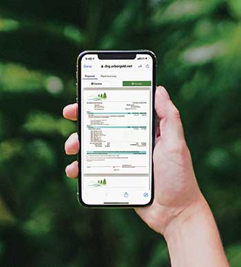 Some software, such as Arborgold’s, allows users to integrate third-party applications (Photo: Arborgold)