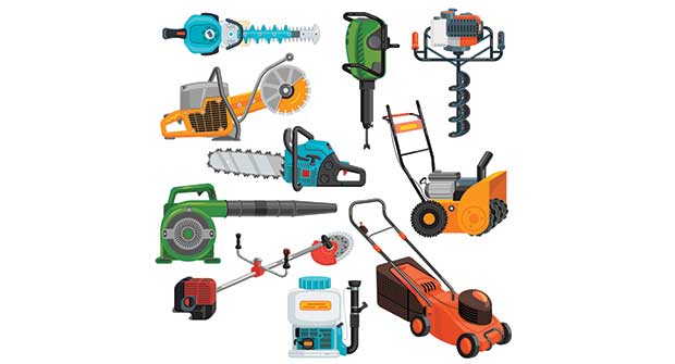 Landscape equipment (Photo: Vectorpower / iStock/ Getty Images Plus)