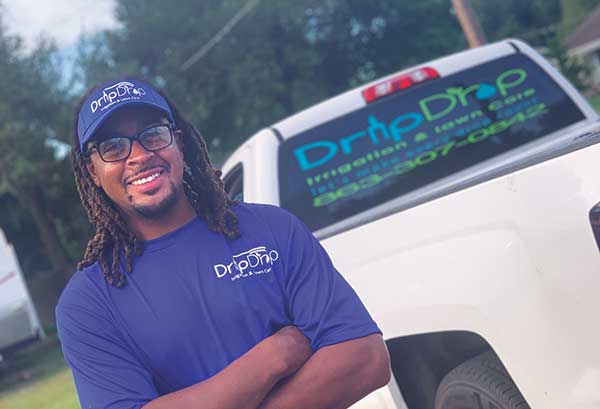 Irrigation project (Photo: Drip Drop Lawn Care)