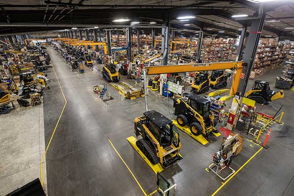 Manufacturing facility (Photo: ASV Holdings)
