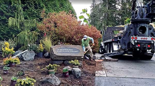 Crews working (Photo: Classic Nursery Landscape Co.)