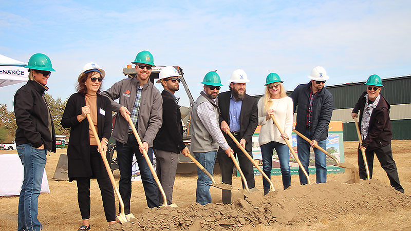 Landscape Development recently broke ground on construction of a new facility and office in Clovis, Calif. (Photo: Landscape Development)
