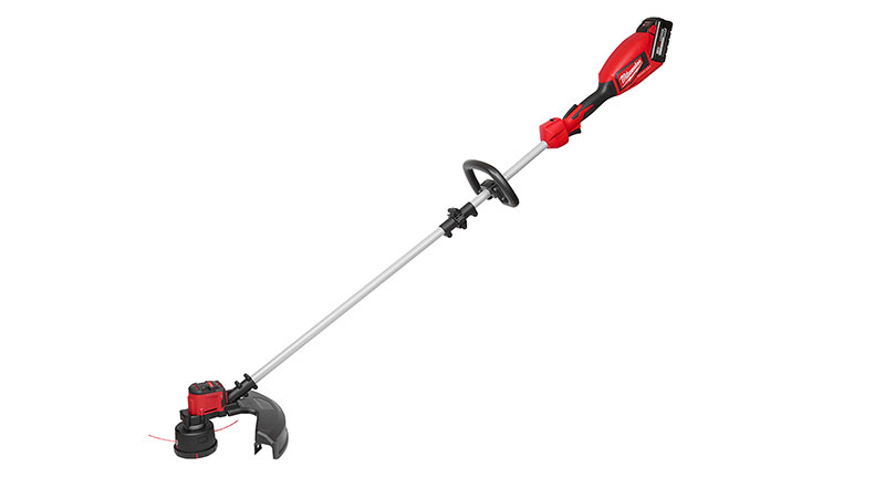Milwaukee Tool's M18 provides up to 6,200 rpm and features a brushless motor built specifically for trimming applications. (Photo: Milwaukee Tool)