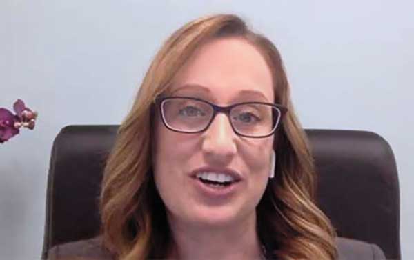 Meg Mason, senior director of marketing, HydroPoint Data Systems (Screencap: LM Staff)