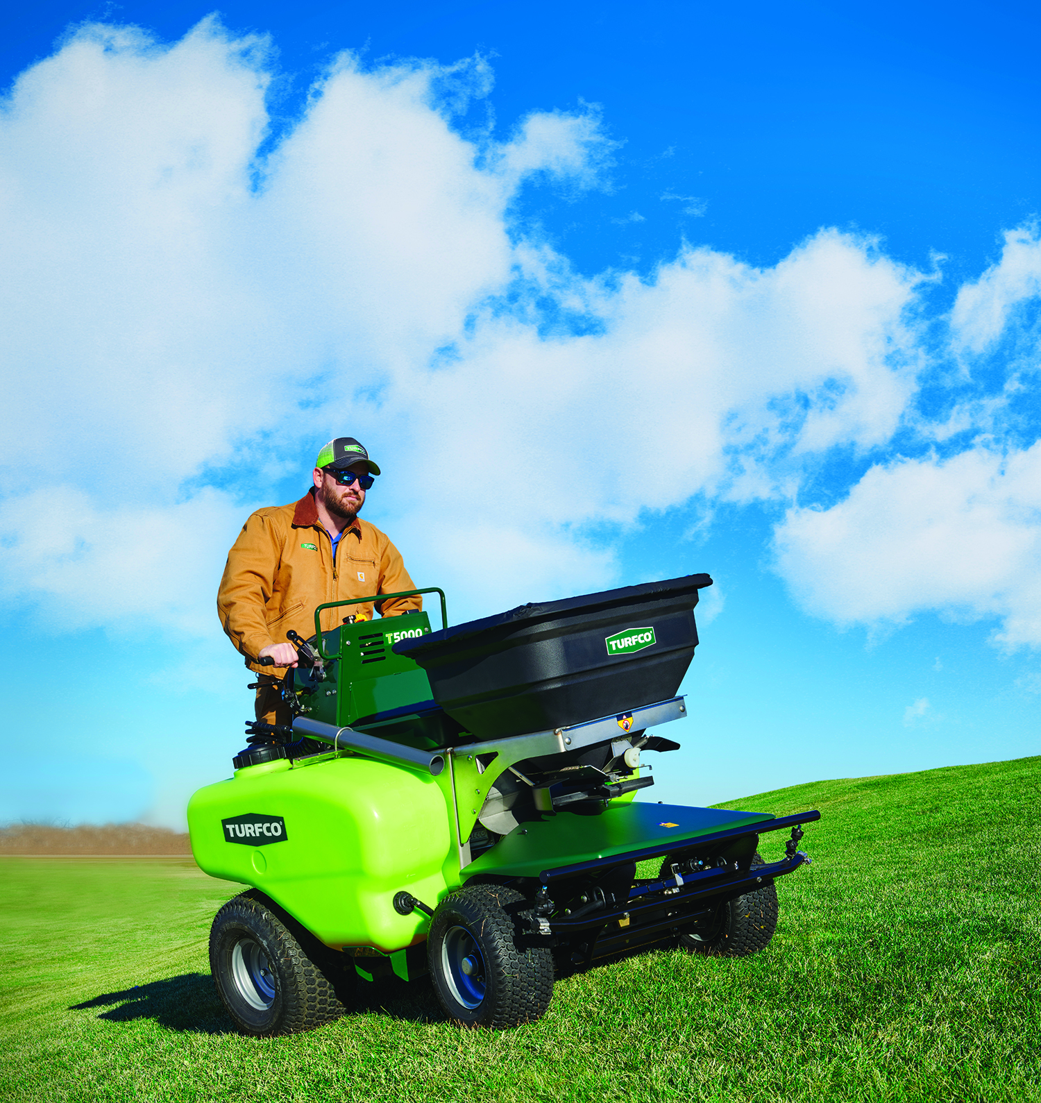 Turfco T5000 Ride-On Applicator