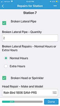 Screenshot: GoCanvas