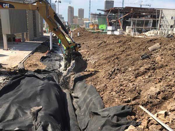 Hardscape project at Scissortail Park (Photo: Ruppert Landscape)
