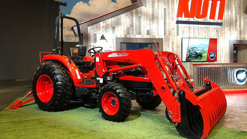 NS Series of Kioti tractors include five models, with engines ranging from 45- to 58-hp. (Photo: Kioti)