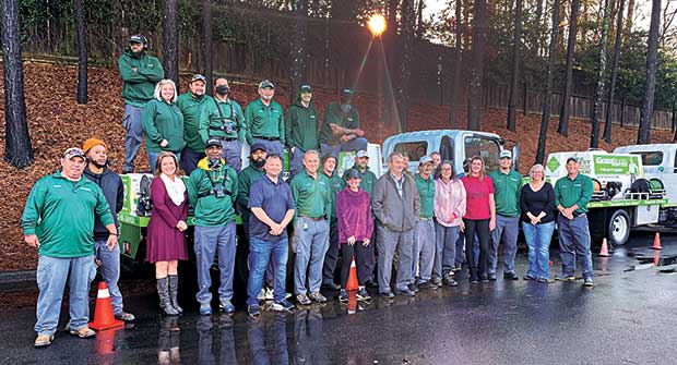 The GrassRoots Turf family came together to support their own. (Photo: GrassRoots Turf)