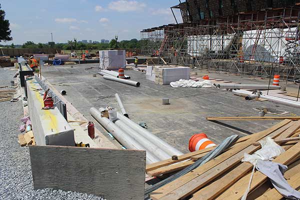 Irrigation project at NMAAHC (Photo: Ruppert Landscape)