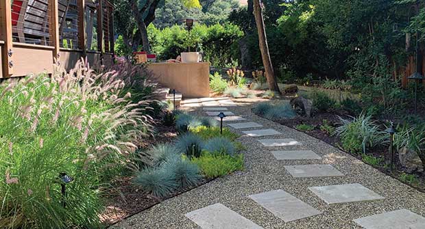Backyard design (Photo: Eileen Kelly)