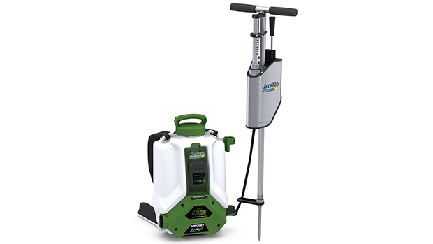 Arborjet's new soil injector, the AccuFlo Soil Injector ISD. (Photo courtesy of Arborjet)
