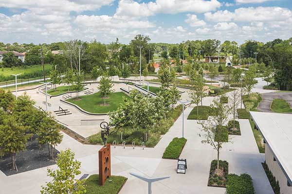 Hardscape project at BMX Park (Photo: Yellowstone Landscape)