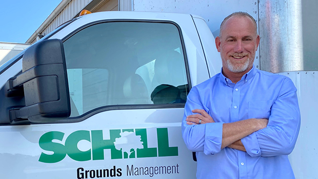 President Jerry Schill, who co-founded North Ridgeville, Ohio-based Schill Grounds Management more than 25 years ago. (Photo courtesy of Schill Grounds Management)