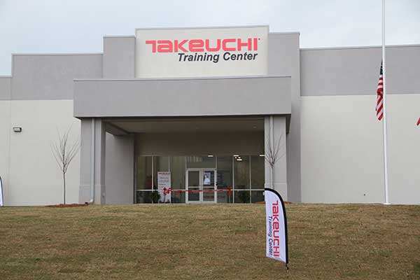 Takeuchi U.S. hosted a ribbon-cutting ceremony at its new training center. (Photo: Takeuchi-U.S.)