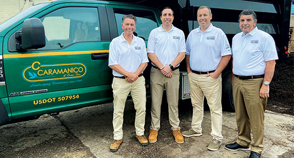 From left to right: Mike Caramanico, Bill Caramanico, John Caramanico Jr., John Caramanico Sr. (Photo: C. Caramanico & Sons)