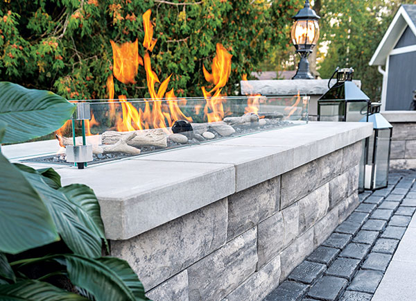Backyard patio area (Photo: Unilock)