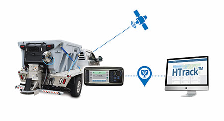 Hilltips IceStriker 500 can be used in conjunction with UTVs. (Photo: Hilltip)
