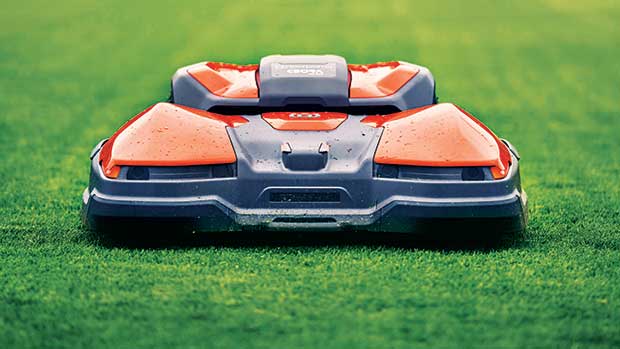 Perfect cut: Robotic mowers work well in areas that require a uniform cut every time. (Photo: Husqvarna)